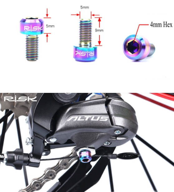 titanium bike bolts kit