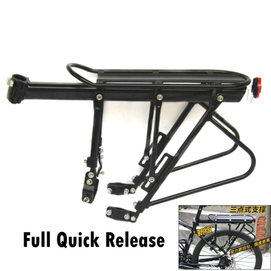 rear rack for bike with disc brakes