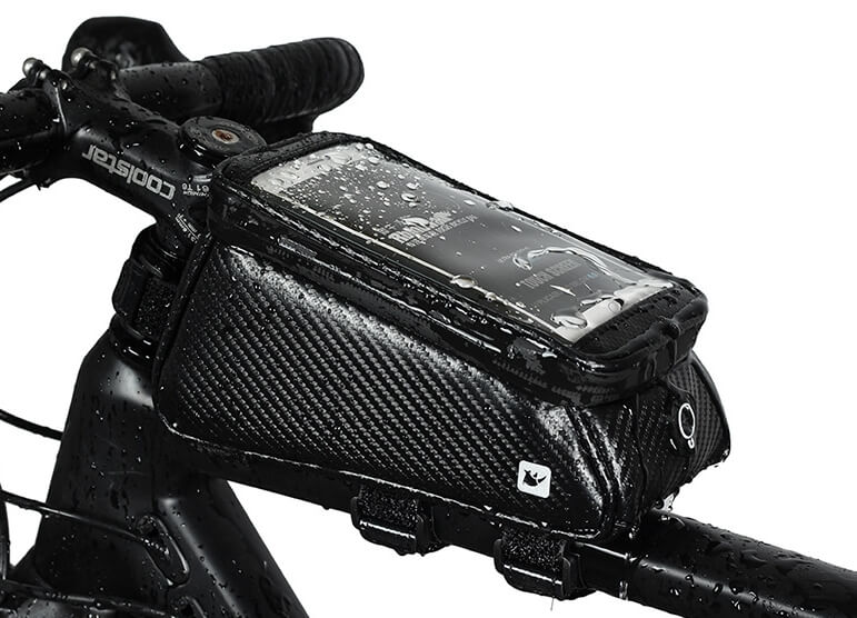 waterproof top tube bag