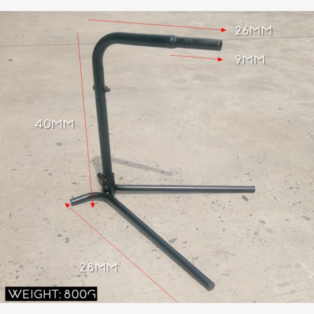 hollow crank bike stand